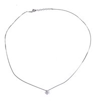 Collana Stocco Gioielli Donna in Argento Zirconia PLA 22 - PLA 22